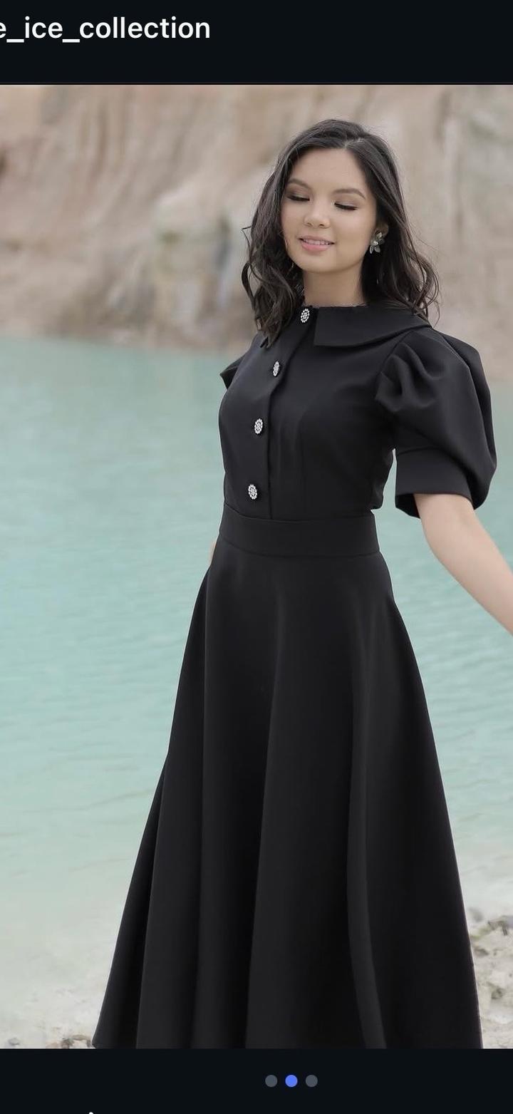 Черное платье от ice collection