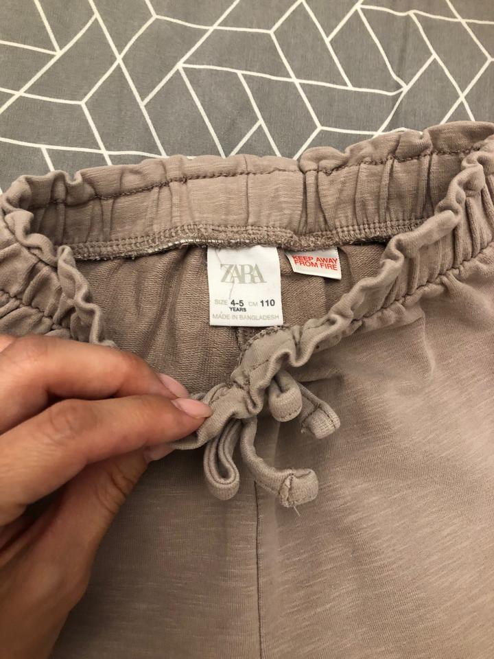 Тонкие штанишки хлопок Zara 4-5 лет 110 см