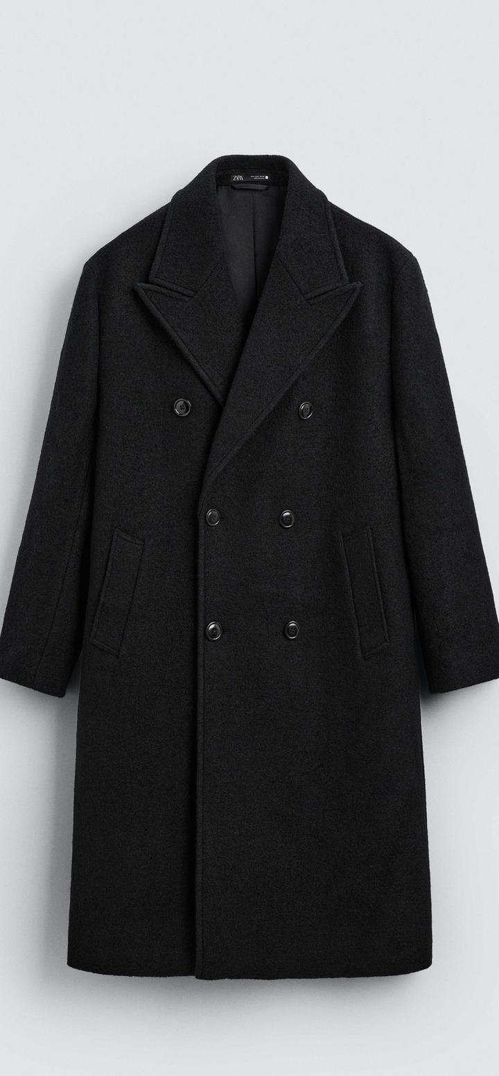 Пальто Zara 100% Шерстяное