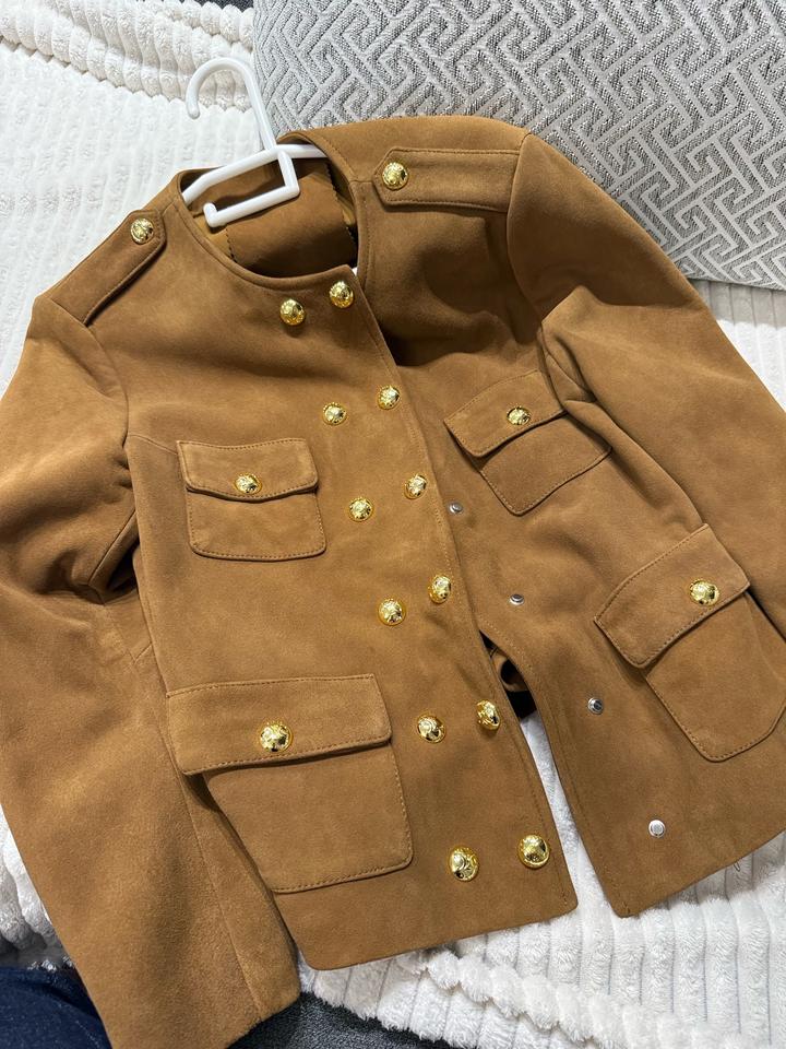 Натуральная замшевая куртка