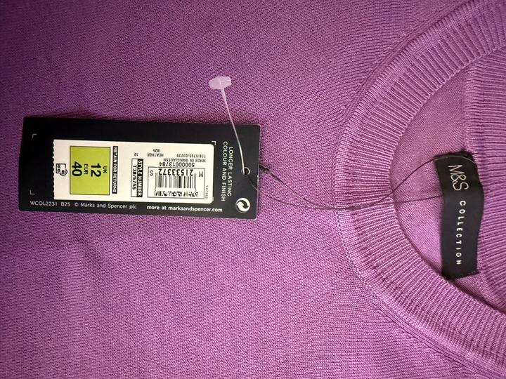 Фиолетовый топ M&S