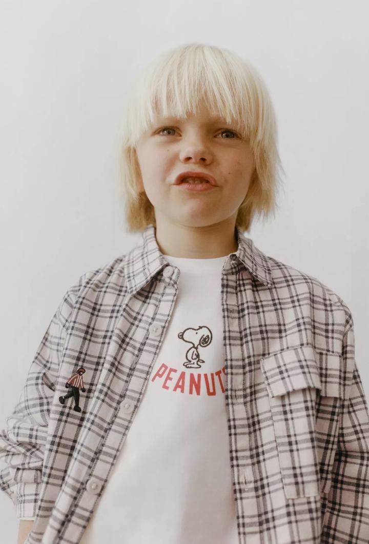 Zara Snoopy Peanuts лонгслив оригинал с этикеткой