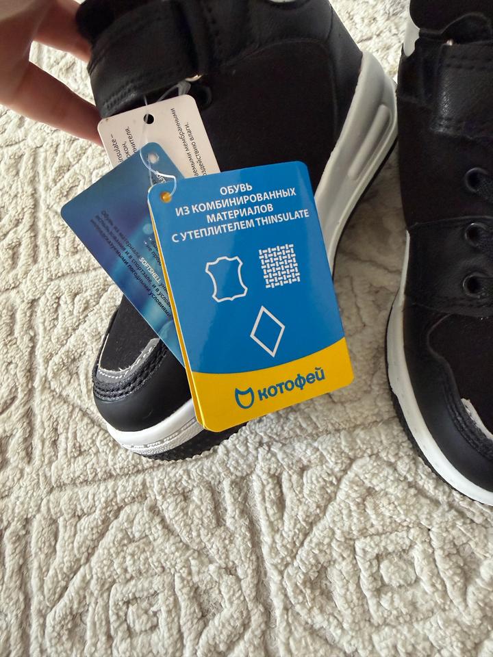 Ботинки демисезонные Котофей