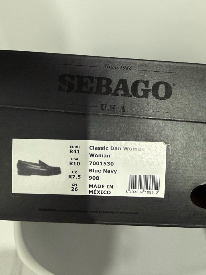 Кожаные лоферы Sebago