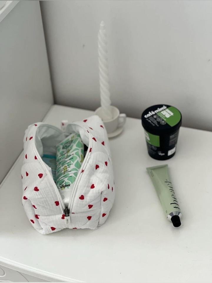 муслиновая косметичка