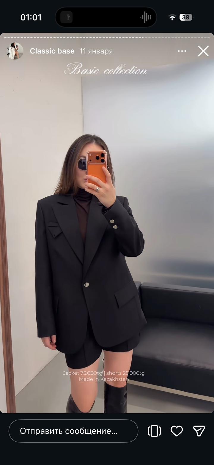 Пиджак Courage Couture Jacket оригинал женский черный костюм