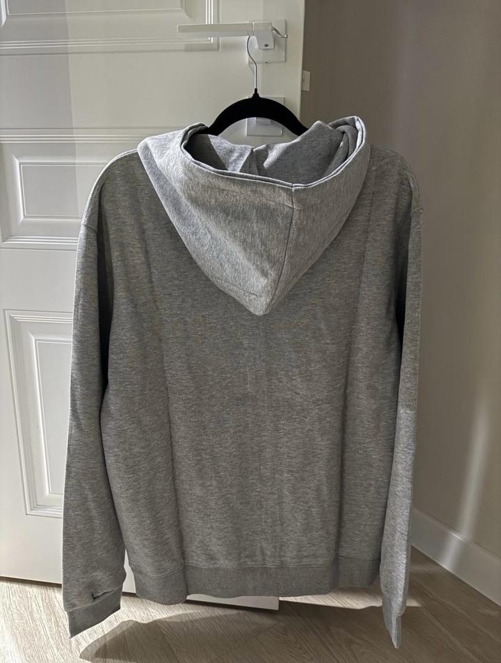 Худи серое