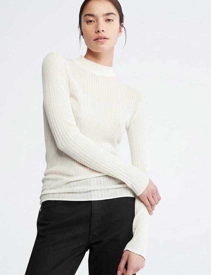 Хлопок 100% Оригинал Calvin Klein Лонгслив