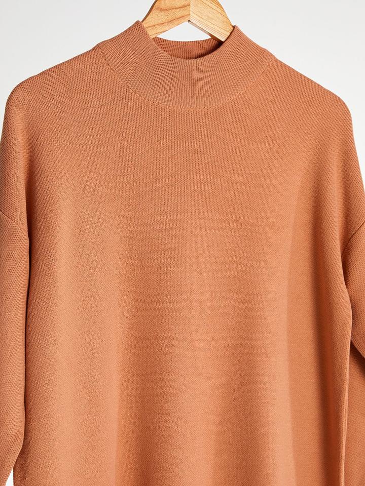 Туника с полуводолазкой с длинными рукавами