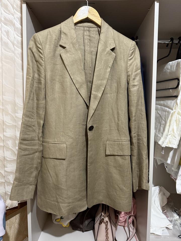 Пиджак из льна