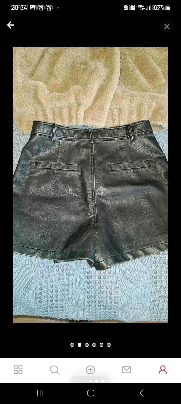 Шорты- юбка зара