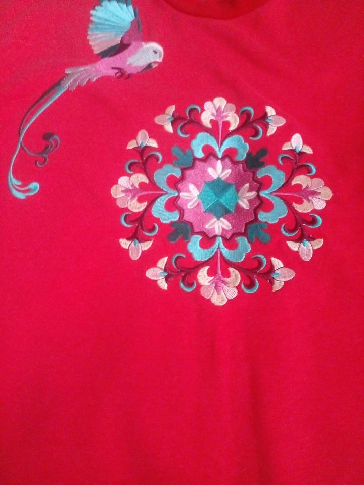 Красный свитшот Aida KaumeNOVA NOVA