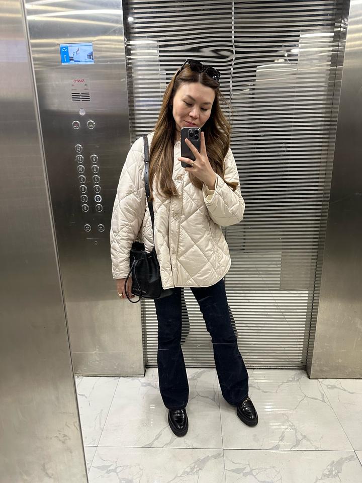 Белая куртка H&M