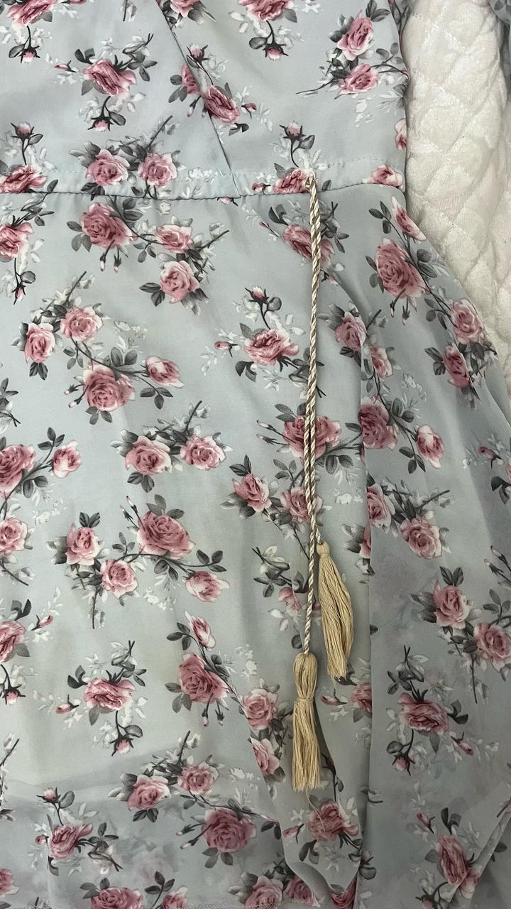 Платье с цветами 🌸
