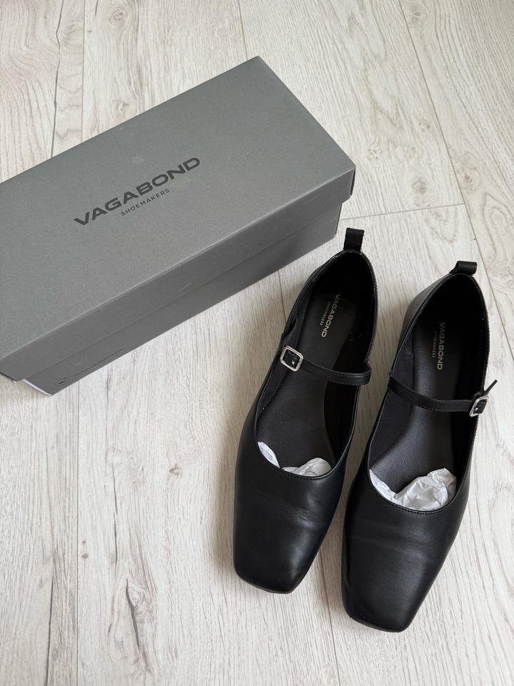 Кожаные балетки Vagabond