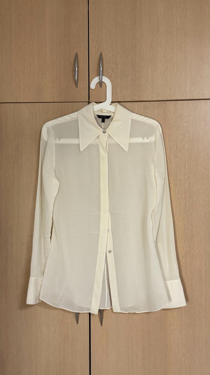 Шелковая блюза Massimo Dutti
