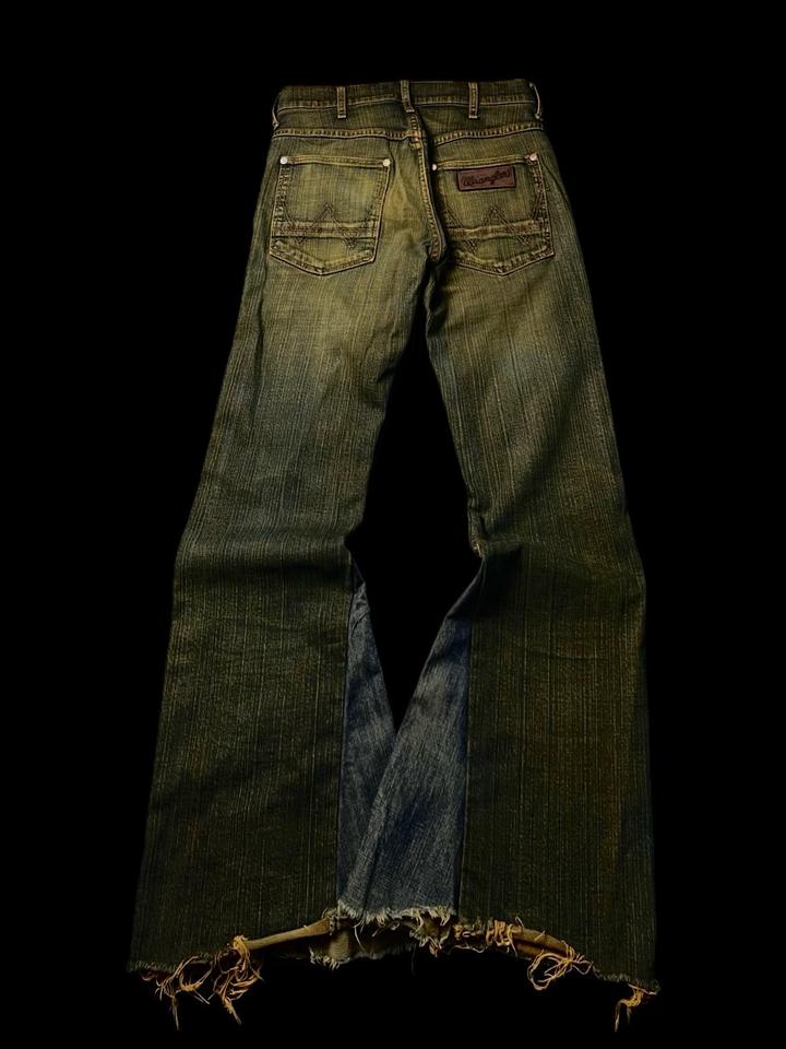 Wrangler custom bootcut jeans by uncrown1995