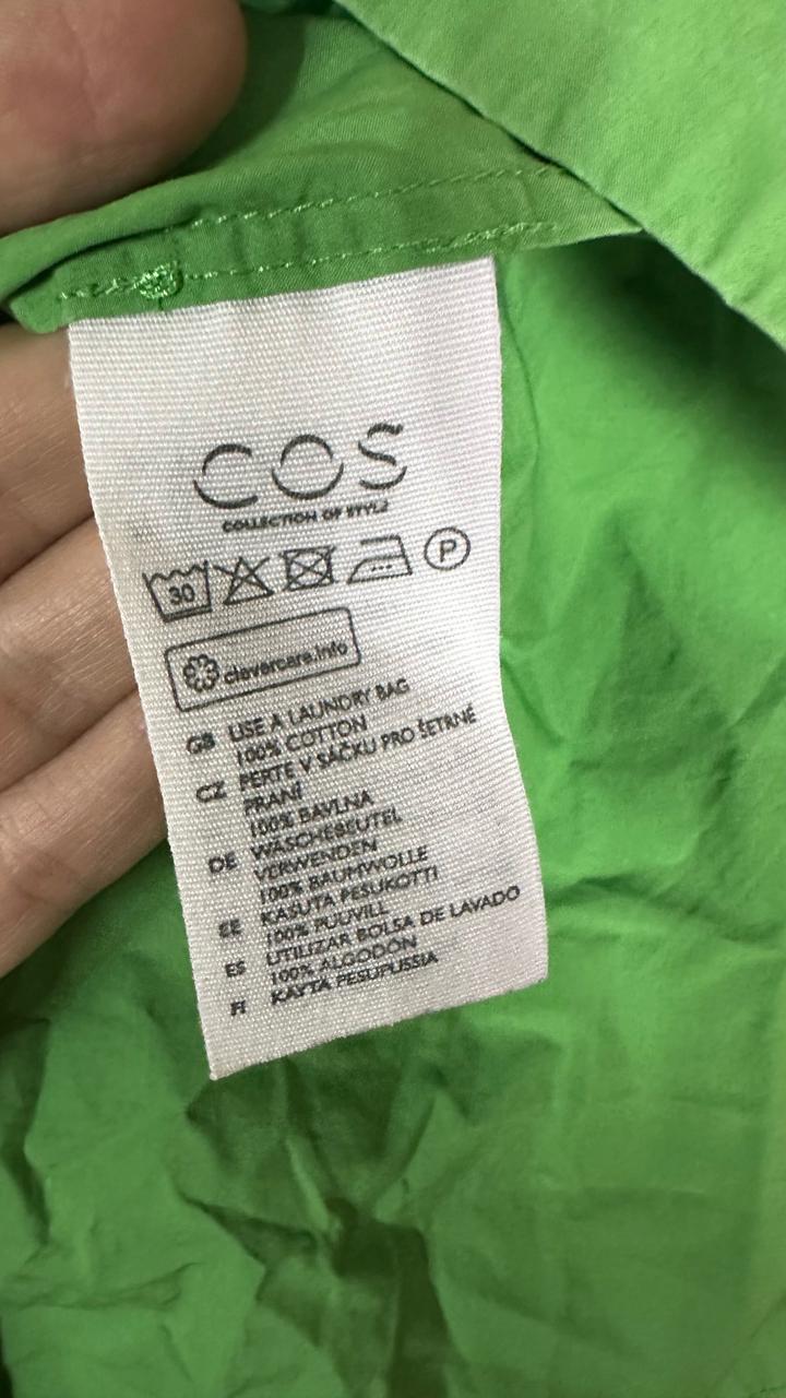 Яркое платье COS из хлопка