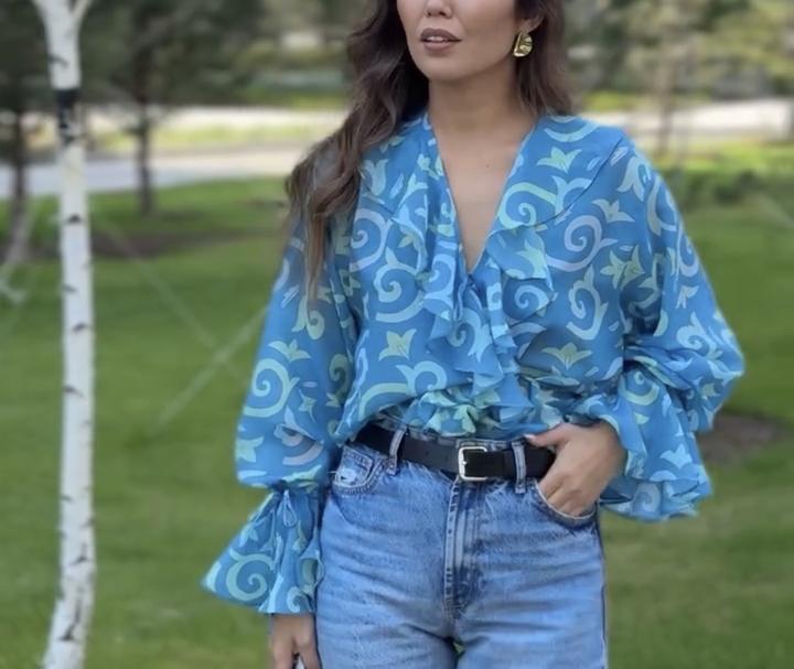 Блуза Казахстанский бренд