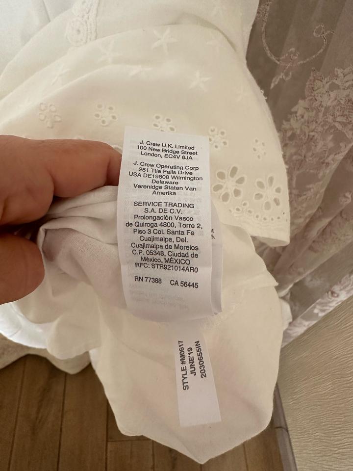 Платье с вышивкой J.Crew