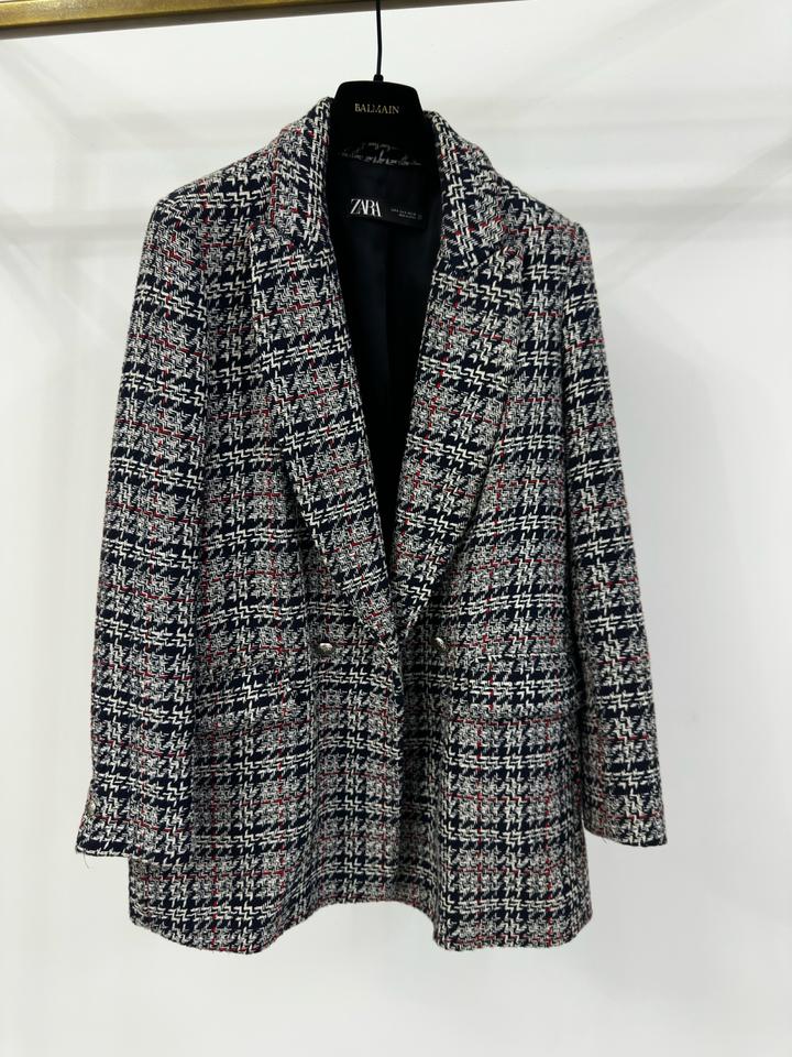 Жакет Zara твидовый