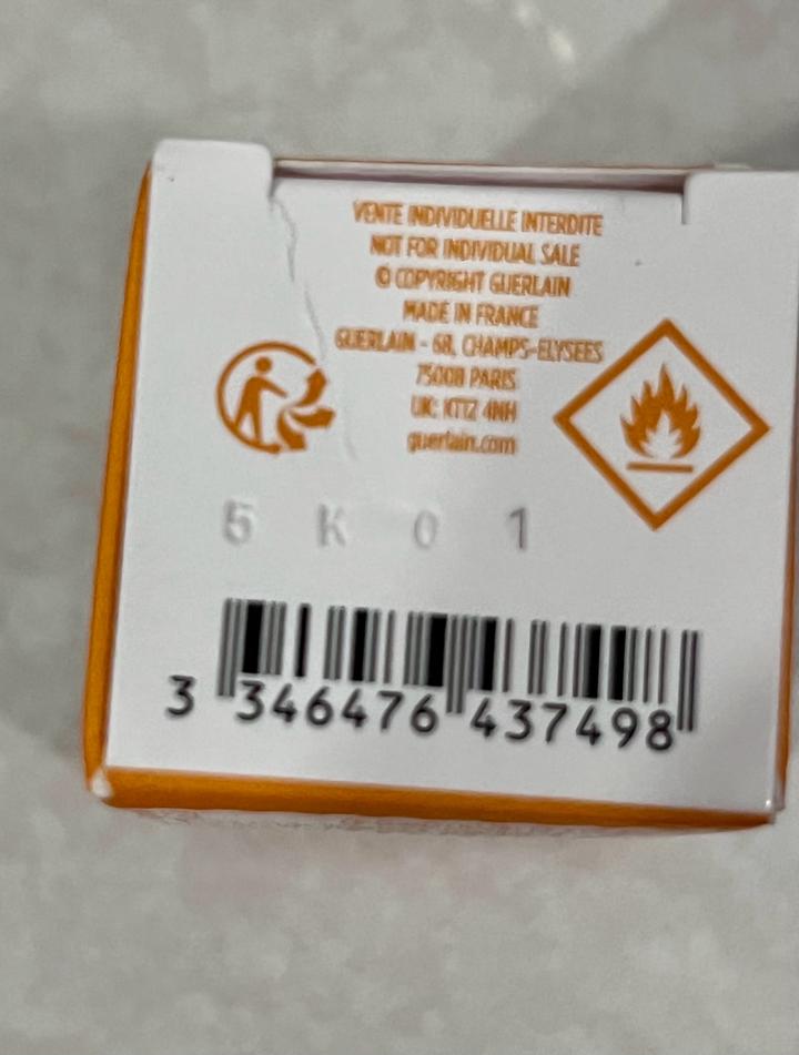 Guerlain Aqua Allegoria Forte Mandarine Basilic, миниатюра 7,5 мл, сплеш