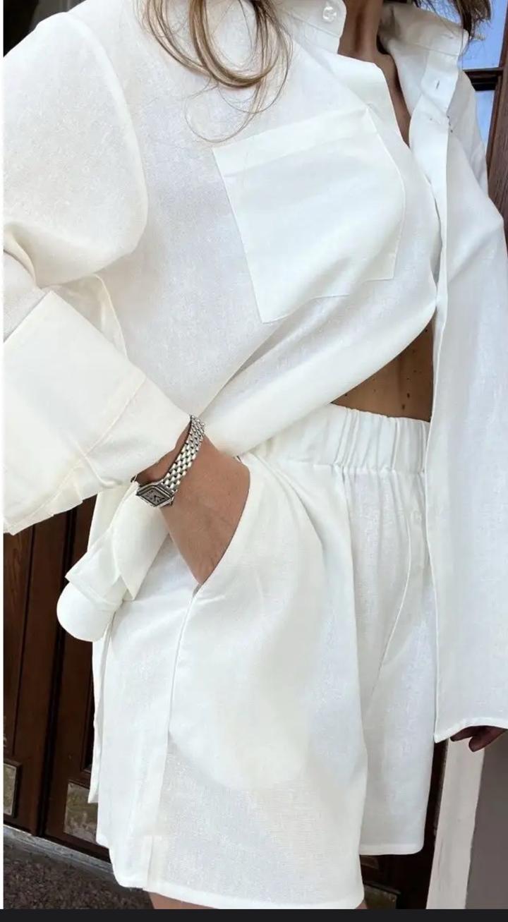 Льняной костюм 🐚 L/XL