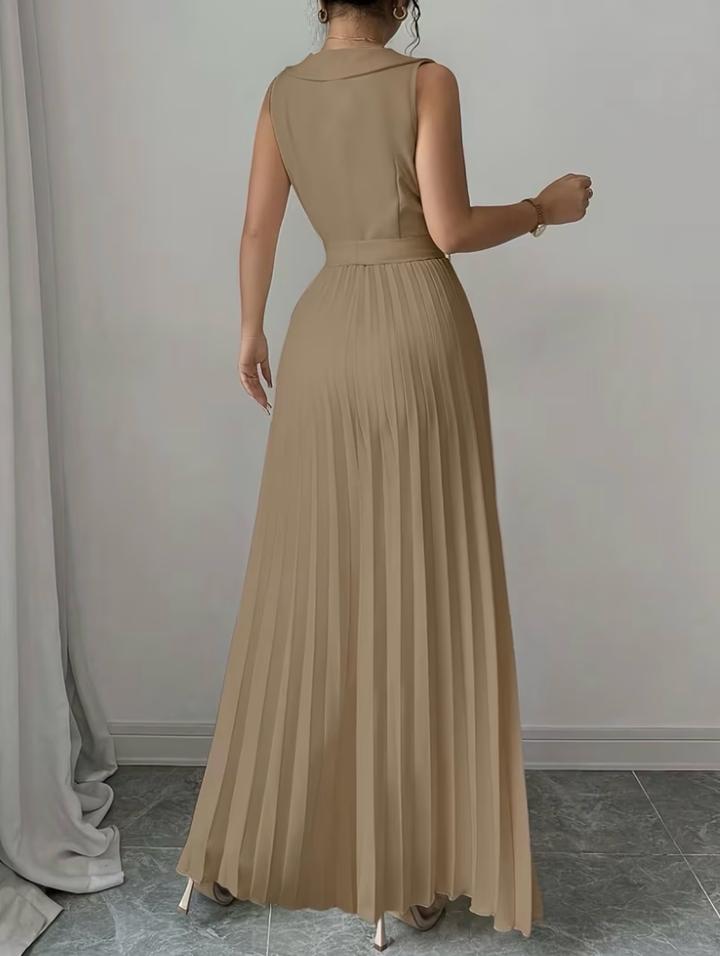 Плиссированное платье