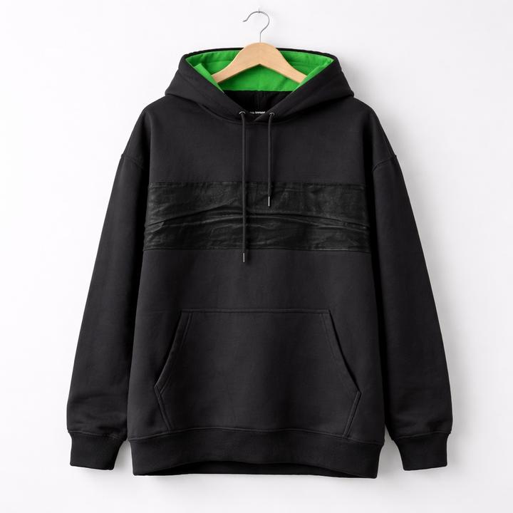 Худи черный с капюшоном