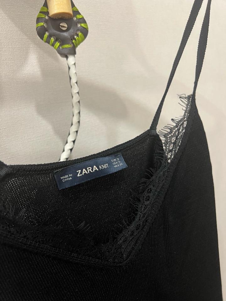 Черное платье Zara
