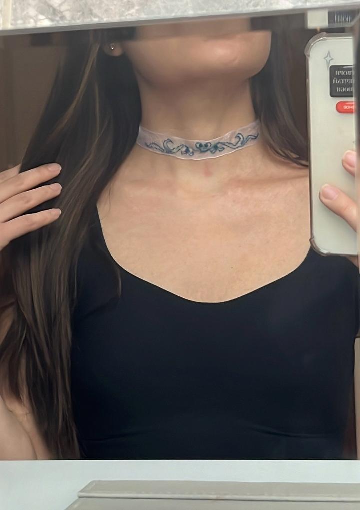 Чокер рунчной работы