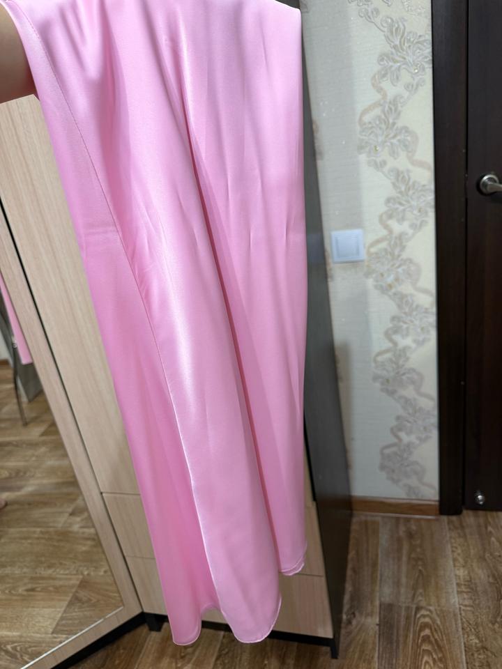 Розовый нарядный комплект (двойка)
