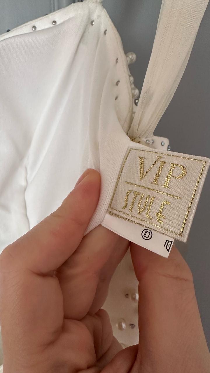 Платье с жемчугом 🤍 (вечернее / свадебное)