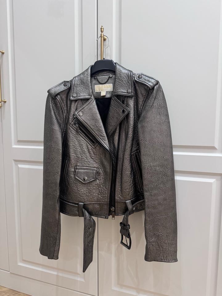 Кожаная куртка Michael Kors