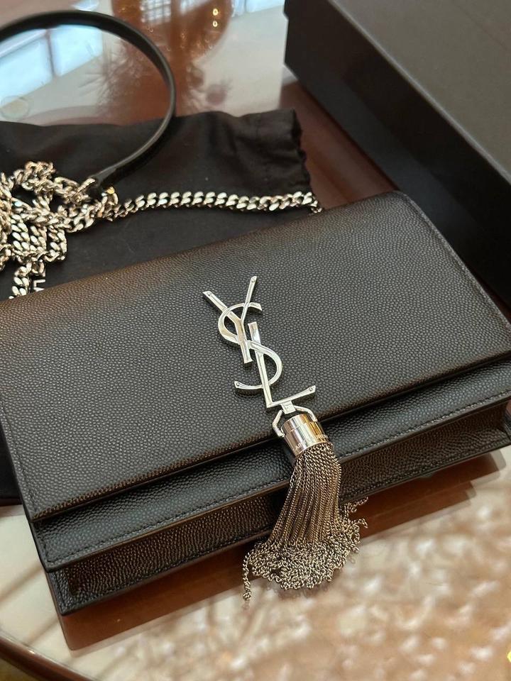 Сумка Saint Laurent Kate with tassel