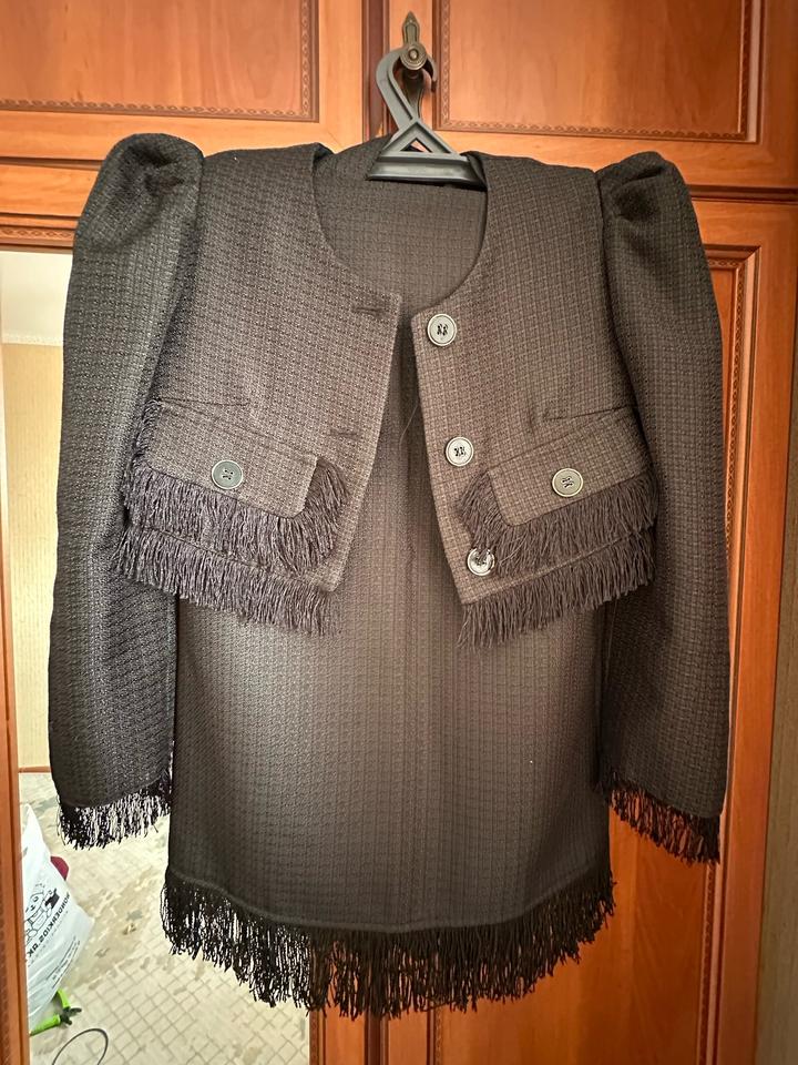 Двойка твидовый