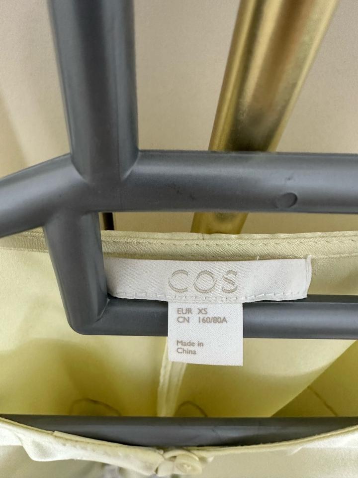 Блузка светло желтая COS XS/S/M размера