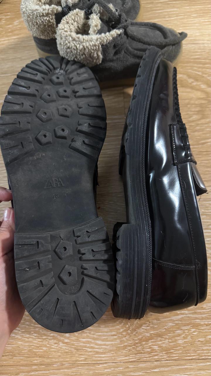 Лоферы zara