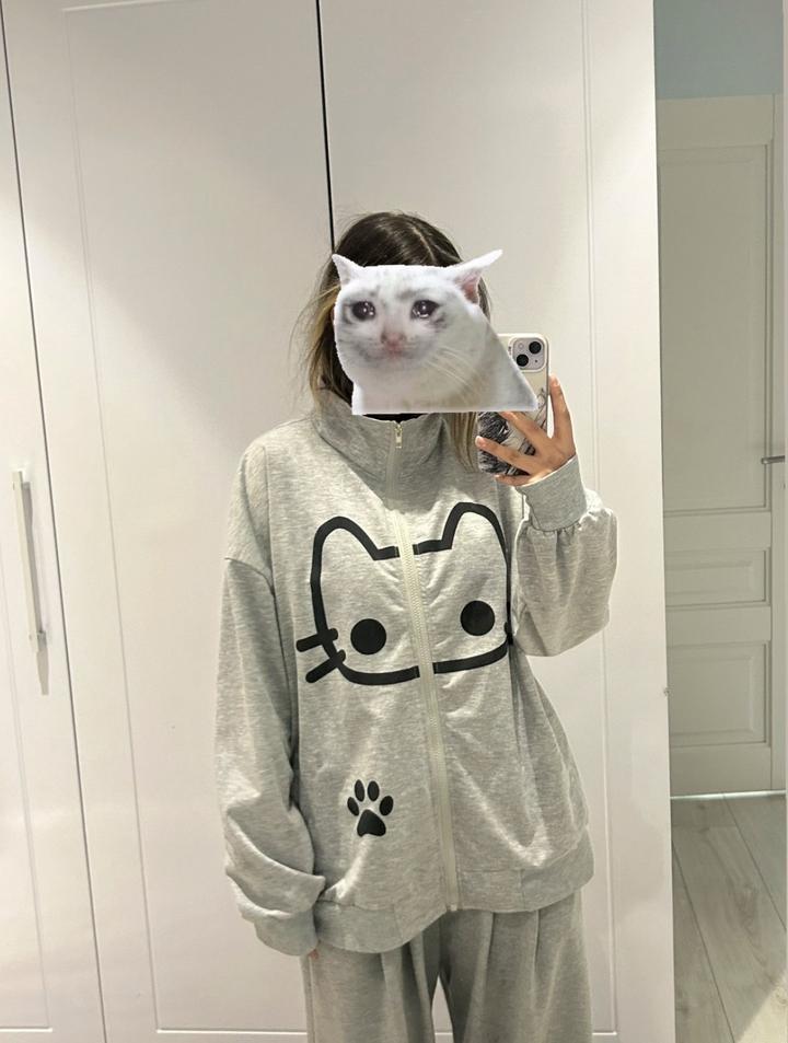 зипка с котиком