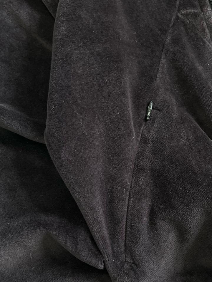 Stussy vintage velour zip