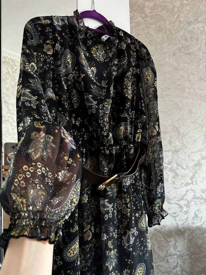 Шифоновое платье