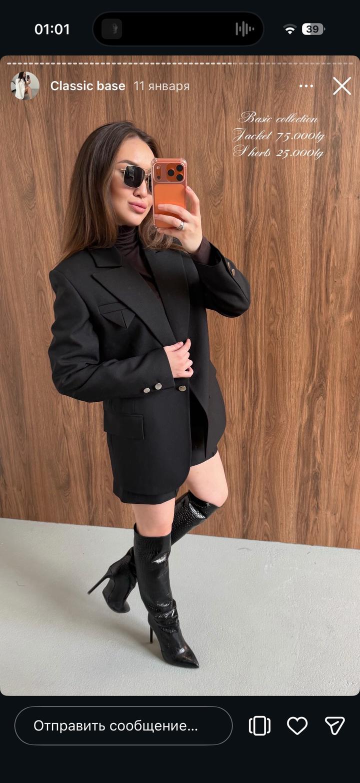 Пиджак Courage Couture Jacket оригинал женский черный костюм