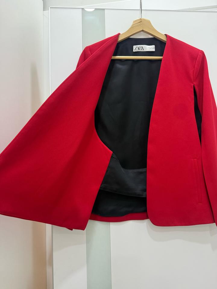 Красный Пиджак Zara