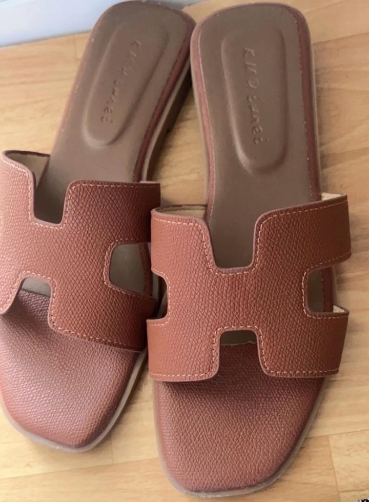 Hermès шлепанцы