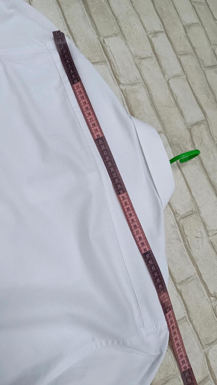 Мужская рубашка с длинным рукавом белая