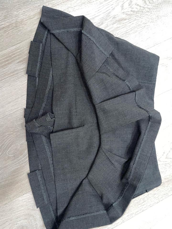 Юбка шорты серая Zara XS