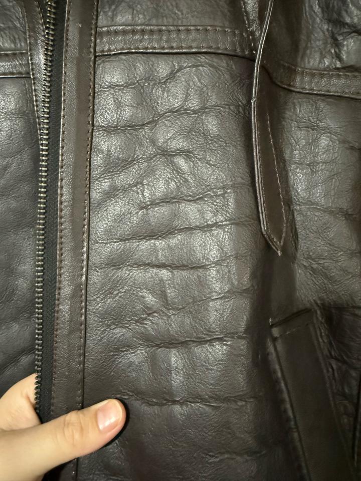 Дублёнка из натуральной кожи и овчины