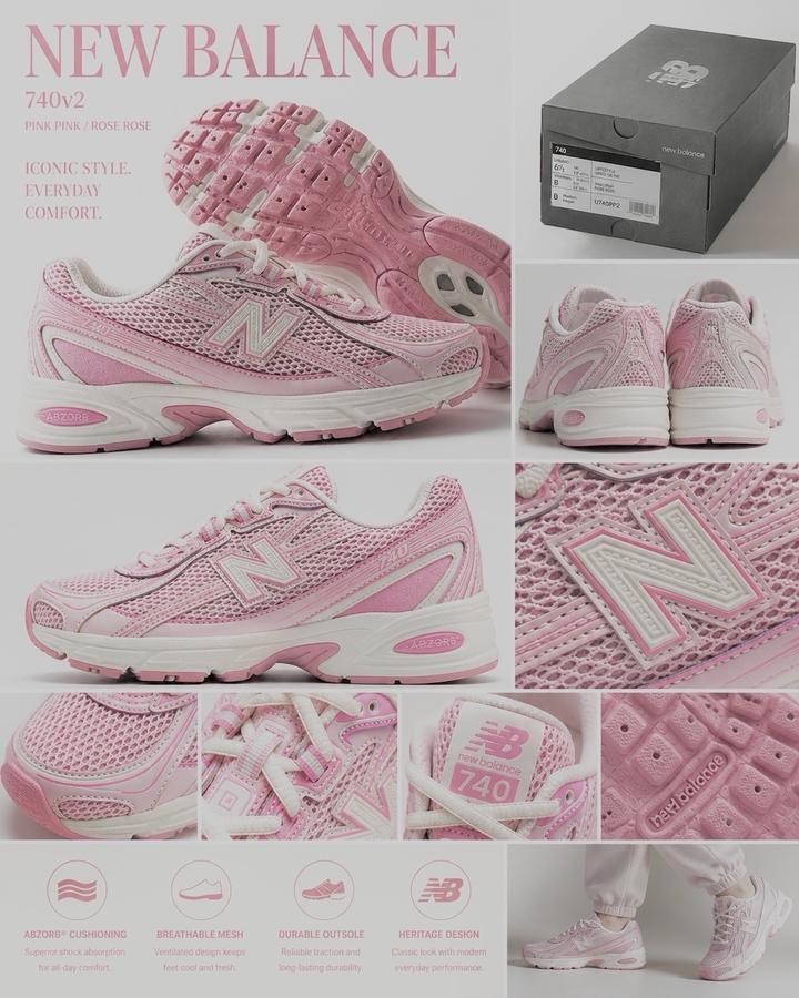 Новые кроссовки New Balance 740