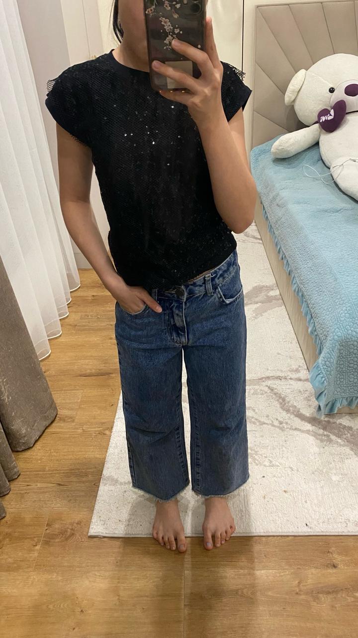 джинсы клеш