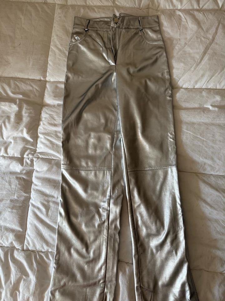Кожаные брюки